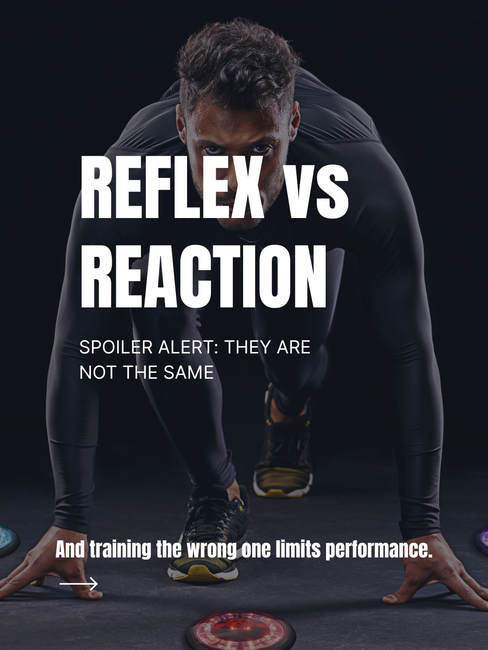 Reflex vs Reaction: Why the Difference Matters in Athletic Performance